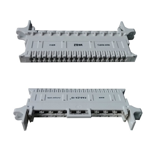 MDF：FA8-ZX-10型10回线保安接线排